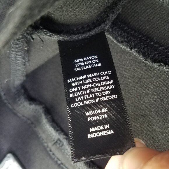 Betabrand Classic Dress Pant Yoga Petite 1X XL Bootcut Black Pull On Faux Pocket - Picture 11 of 15